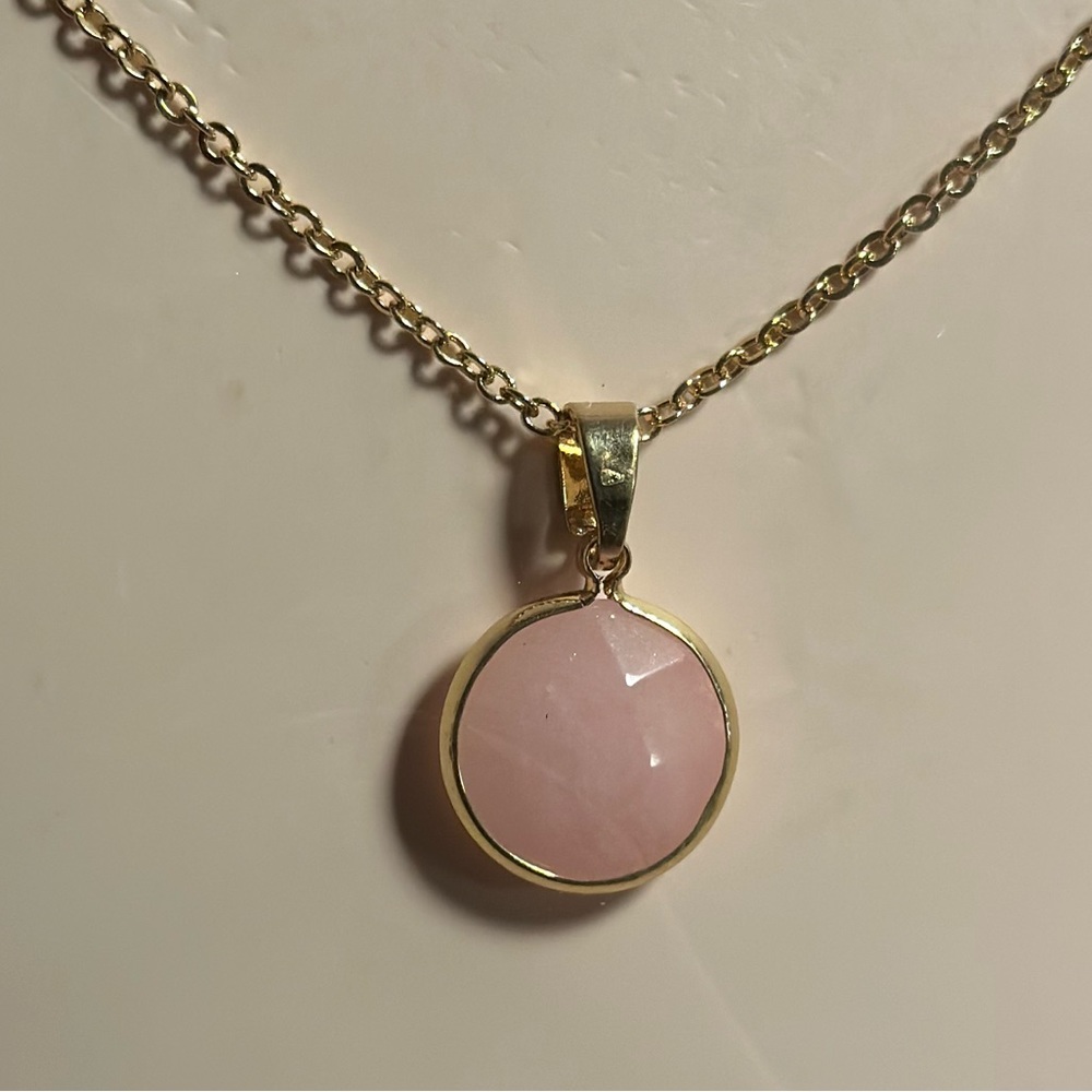 Rose Quartz Necklace by Sanctuary Project